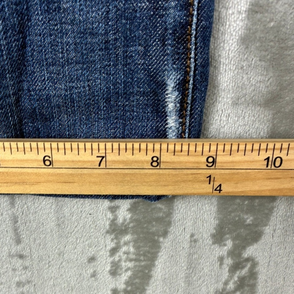 Joes Jeans Honey Curvy Bootcut Medium Wash Blue Distressed Denim Womens Size 28 - Picture 6 of 8